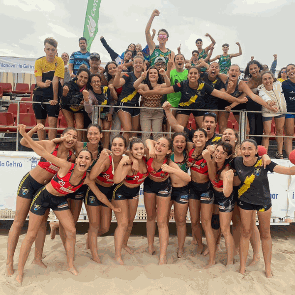 Balonmano Playa es Rayito Salinero